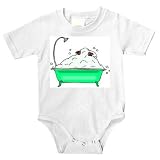 Onesie with tub, bubble, bathtub, bath, ram, horns by SHOPZEUS