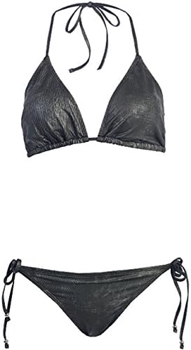 2 Piece Classic Bikini Swimsuit - Crocodile (Small)