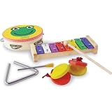 Vilac - 8293 - Jouet Premier �ge - Musique - Set Instruments de Musique en Sac