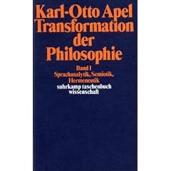 Transformation der Philosophie: Band I. Sprachanalytik, Semiotik, Hermeneutik: BD 1