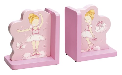 Childrens Toyshop  Toys : Wooden Ballerina Bookends