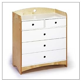 Offi Bebe 2 Kids Dresser with 5 Drawers by Offi