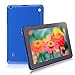 iRULU eXpro X1a 9 Inch Quad Core Tablet PC, Google Android 4.4 Kitkat, 1024*600 Resolution, 8GB Nand Flash - Blue Rear