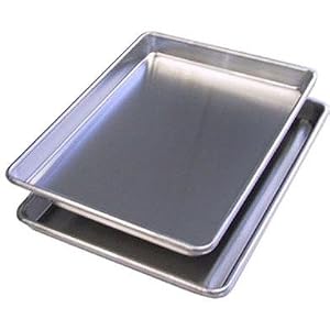 BroilKing-Quarter Size Commercial Aluminum Alloy Sheet Pans, Set of 2 by 
