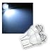 1 Paar LED Standlichtbirne WEISS T10 1 x SuperFlux