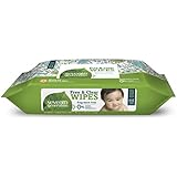 Seventh Generation Thick & Strong Free and Clear Baby Wipes, 384 Count