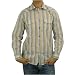Mens Kenneth Cole New York brown and blue stripes button up long sleeve dress shirt. 100% authentic designer shirt with a classic fit. Featuring an impeccable vertical stitch stripes design. Great brand name top with high quality light weight cotton which is great for both formal and casual occasions.