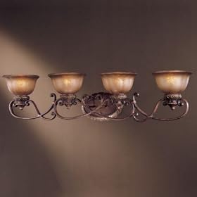 Minka 6354-177 Illuminati 4 Light Bath Bar, Illuminati Bronze by Minka