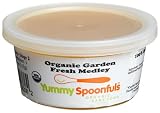 Yummy Spoonfuls Mushy Yummy Organic Garden Fresh Medley, 4-Ounce Tubs (Pack of 12)