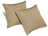 garden and patio furnitures item: Strathwood 14-Inch Outdoor Pillows, Set of 2, Renata Hemp