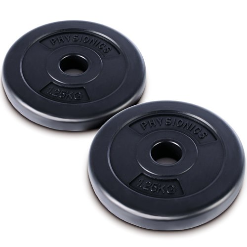 Physionics® HSTA15 2x Weight Discs 1.25kg for Dumbells