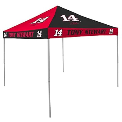 Tony Stewart Nascar 9 X 9 Checkerboard Color Pop-up Tailgate Canopy Tent