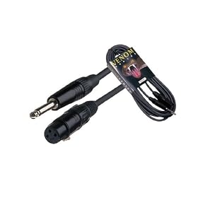 Venom Boa 10 ft Female XLR to 1/4" Jack Mic Lead