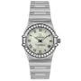 Omega Women's 1466.61.00 Constellation Quartz Mini Diamond Bezel Watch