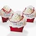 Dozen Paper Birthday Cupcake Gift Bags