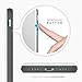 DesignSkin iPhone 7 Case Design Skin Slider [S1] Card Slot Shock Absorption Shockproof 3-Layer Protective Cover/Holder/Wallet Case/Heavy Duty Bumper - Pearl White