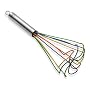 Kuhn Rikon 10-Inch Silicone Tornado Whisk with Stainless Handle