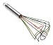 Kuhn Rikon 10-Inch Silicone Tornado Whisk with Stainless Handle