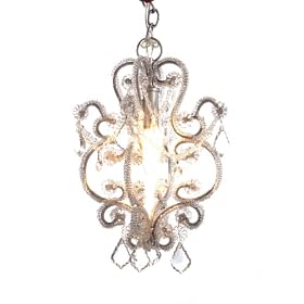 Square Nest Clear Mini Chandelier by Square Nest