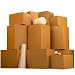 Bigger Moving Boxes Kit #1 - 15 Larger Boxes and Packing Supplies - FREE Shipping