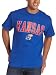 Kansas Jayhawks 100% Cotton Short Sleeve T-Shirt