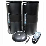 Audio Unlimited SPK-VELO-001 Water-Resistant Wireless Speakers with Remote