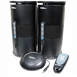 Audio Unlimited SPK-VELO-001 Water-Resistant Wireless Speakers with Remote
