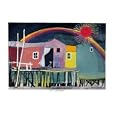 Arcobaleno Art Print Poster By Rosina Wachtmeister, 31.5" x 23.75", with Gold Metal Frame