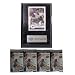Scott Kazmir Tampa Bay Rays Card plaque with 4 packs of Trading Cards