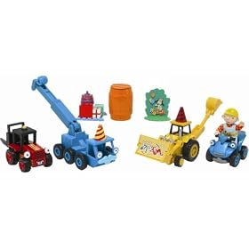 Take Along Bob the Builder - Birthday Surprise Vehicle 4 Pack by Learning Curve