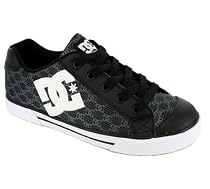DC CHELSEA LADIES SKATE TRAINERS BLACK/MONOGRAM