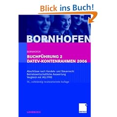 Buchf�hrung 2 DATEV-Kontenrahmen 2006