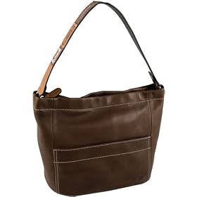 Fossil Women's NCAA Handbag - Louisiana - Victory Hobo (Color: Espresso)