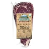 Organic Grass Fed Ribeye Steak ONE (8 oz. Steak)