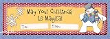 Christmas Chocolate Candy Bar -Magical Snowan Design