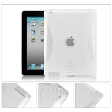 MYCARRYINGCASE iPad 2 Case TPU Cover with Soft Pouch and Screen Protector for Apple iPad 2- CLEAR