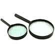 2 Magnifying Glasses 5x Stamp Coin Magnifier Loupe Tool