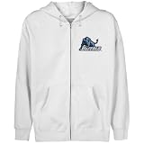 NCAA Buffalo Bulls Youth White Logo Applique Full Zip Hoody