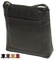 Ladies Visconti Atlantic Genuine Soft Leather Small Shoulder/Cross Body Bag - 18216