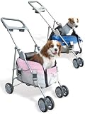  : Pet Valet Dog Stroller and Carrier(Blue)