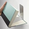 Umbra 330637-560 Conceal Wall Book Shelf, Nickel