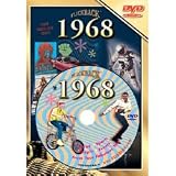 1968 Events DVD for 40th Birthday or Anniversary Gift