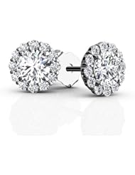 1.64ct Center of My Life Diamond Stud Earrings