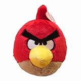 アングリーバード Angrybirds サウンド付きぬいぐるみ5インチ　レッドバード
