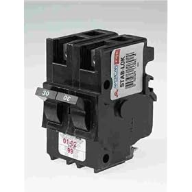 CONNECTICUT ELECTRIC and SWITCH UBIF230 BREAKER CIRCUIT FEDERAL PACIFIC 30 AMP 2 POLE by CONNECTICUT ELEC VIEW-PAK