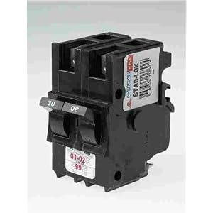 CONNECTICUT ELECTRIC and SWITCH UBIF230 BREAKER CIRCUIT FEDERAL PACIFIC 30 AMP 2 POLE by 