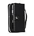 Dreams Mall(TM)New Arrival 2 in 1 Premium PU Leather Wallet Purse Case Protection for Samsung Galaxy S4 with Stand Flip Cover and Strap-Black