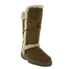 G52 New Ladies Chestnut Faux Fur Winter Snow Boots Sizes 3-8