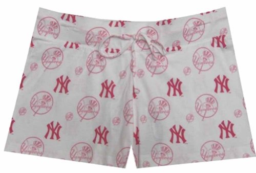 New York Yankees - Team Logo / Cap Insignia Sleep Shorts for women (Large)