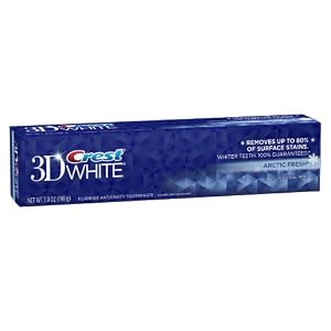 Crest 3d White Arctic Fresh Icy Cool Mint Flavor Whitening Toothpaste 7 Oz, 7.000 Fluid Ounce